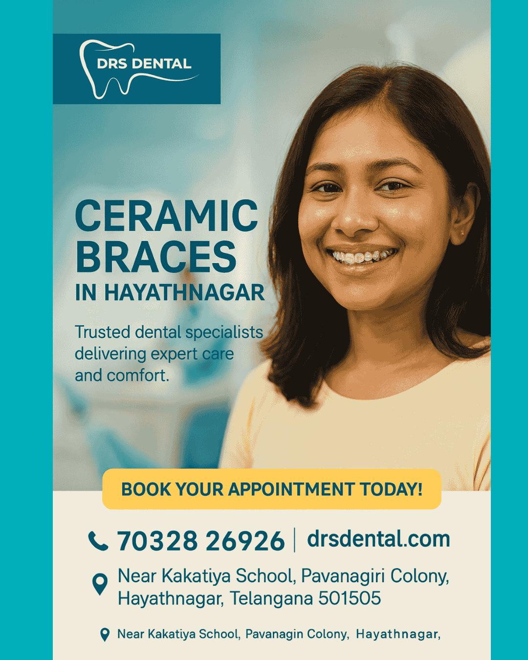 Ceramic Braces in Hayathnagar