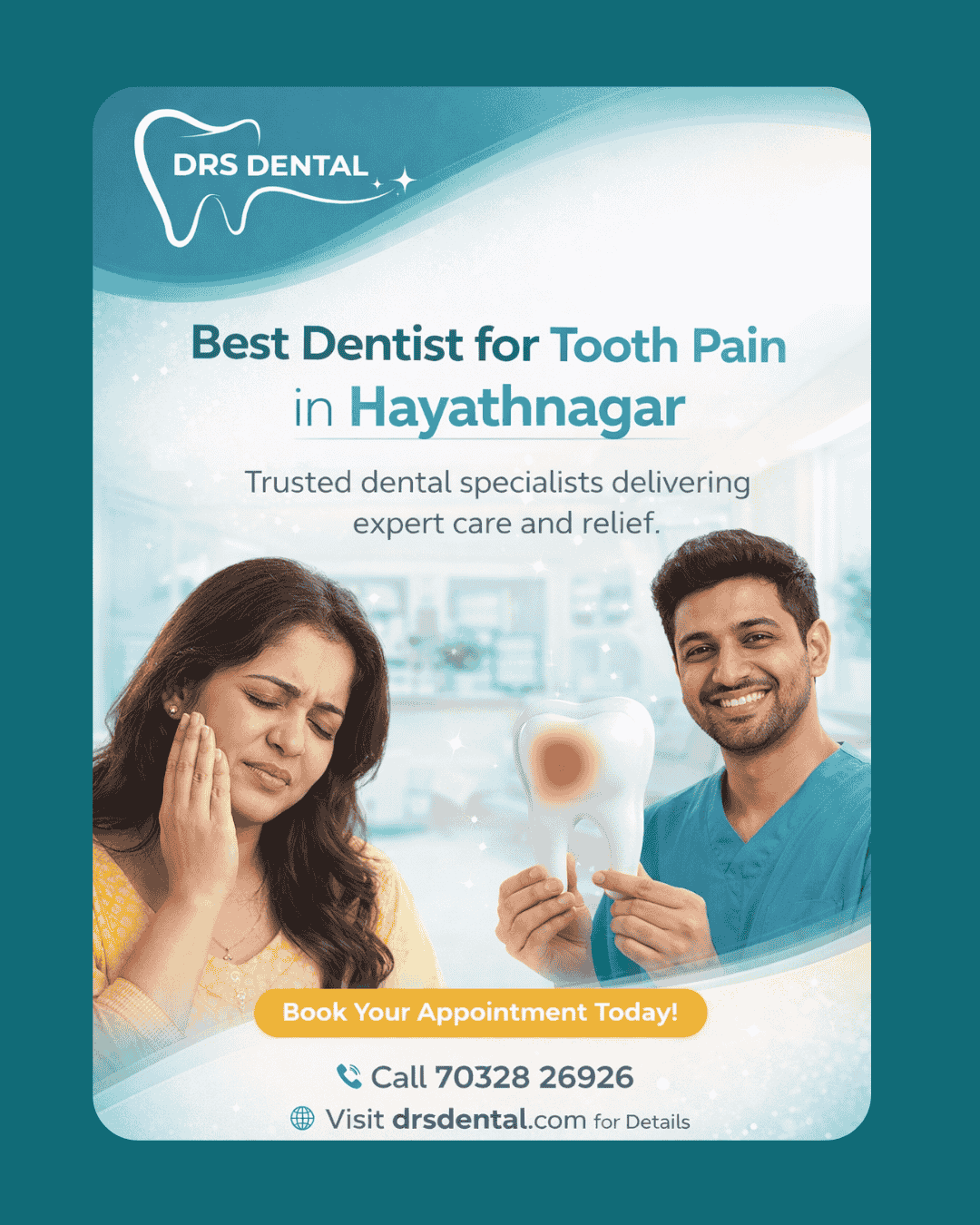 best dentist for tooth pain in Hayathnagar