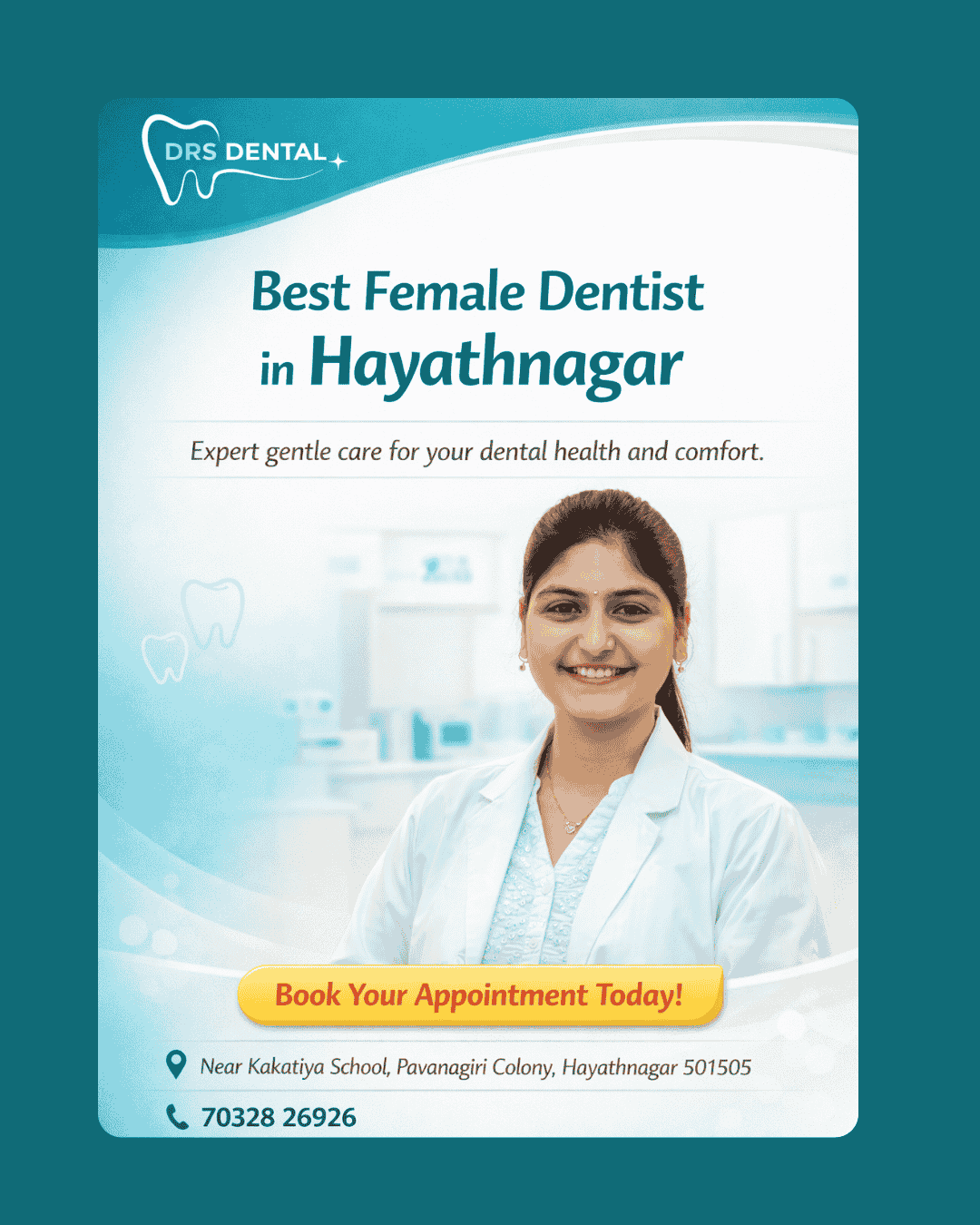 best female dentist in Hayathnagar