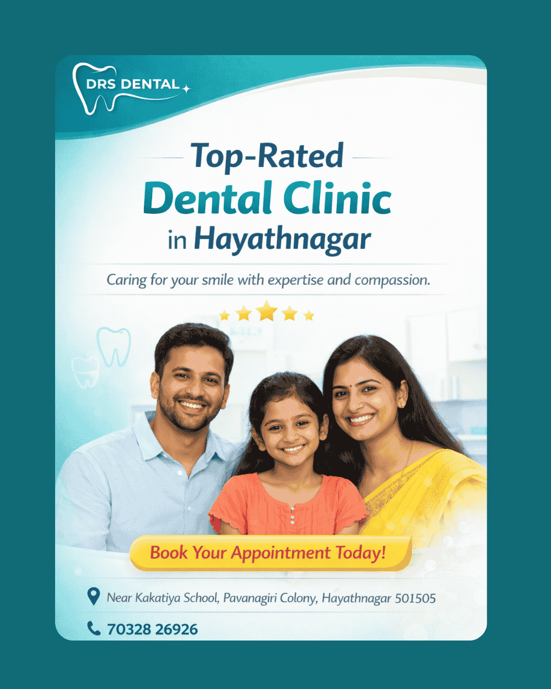 top-rated dental clinic in Hayathnagar