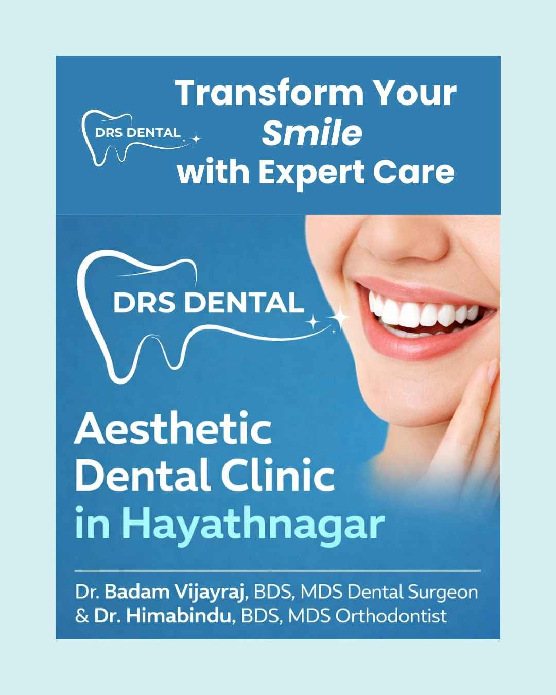 aesthetic dental clinic in Hayathnagar